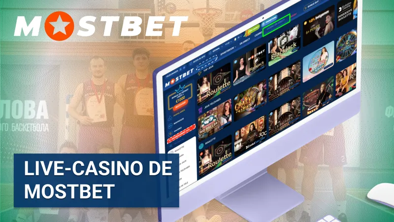 Live casino de MostBet avec croupiers en direct et jeux de table en temps réel