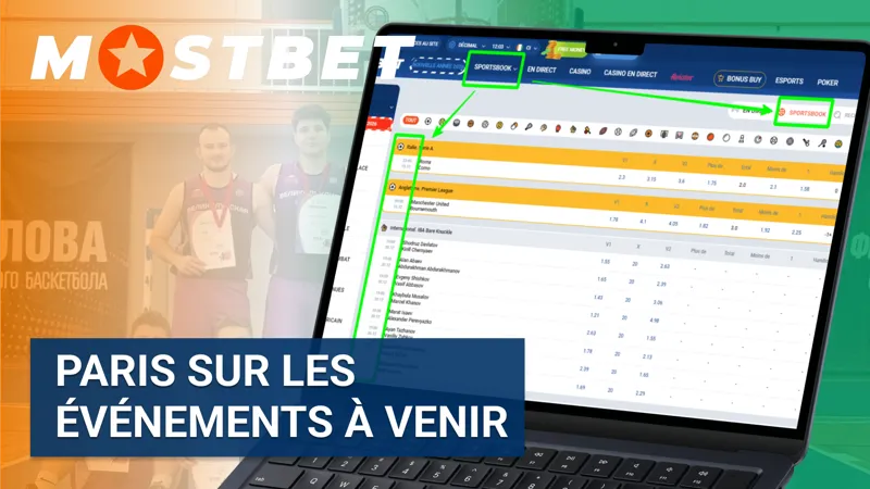 Paris sur les événements à venir sur MostBet avec cotes disponibles à l’avance