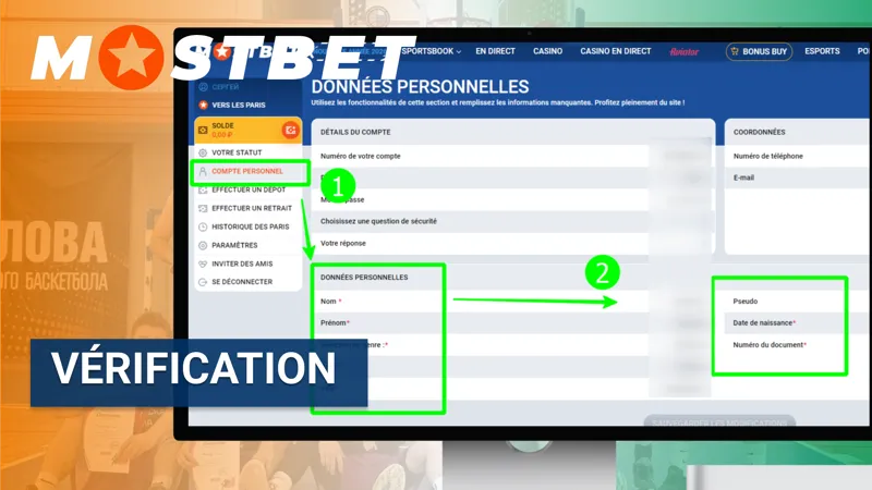 Vérification du compte MostBet pour confirmer l’identité et sécuriser les transactions