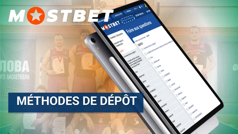 Méthodes de dépôt MostBet incluant cartes bancaires et solutions de paiement en ligne