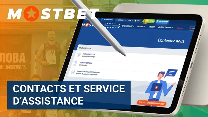 Contacts et service d’assistance MostBet disponibles pour aider les joueurs